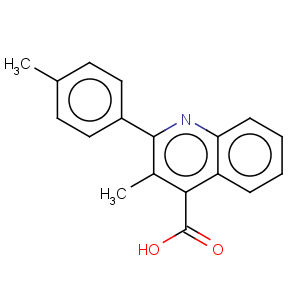 CAS No:10440-74-1 3-Methyl-2-p-tolylquinoline-4-carboxylic acid