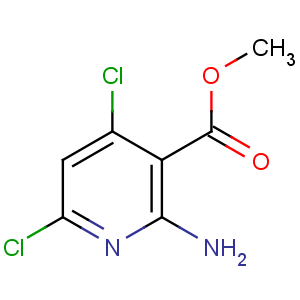 CAS No:1044872-40-3 methyl 2-amino-4,6-dichloropyridine-3-carboxylate