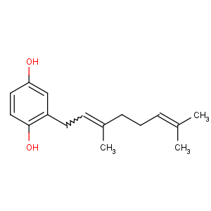 CAS No:10457-66-6 2-[(2E)-3,7-dimethylocta-2,6-dienyl]benzene-1,4-diol