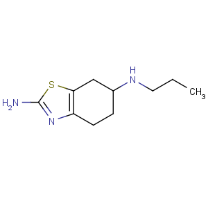 CAS No:104632-26-0 (6S)-6-N-propyl-4,5,6,7-tetrahydro-1,3-benzothiazole-2,6-diamine