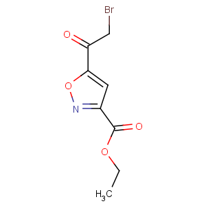 CAS No:104776-74-1 ethyl 5-(2-bromoacetyl)-1,2-oxazole-3-carboxylate