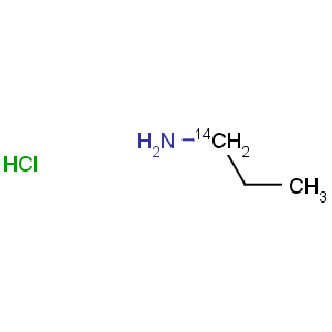 CAS No:104810-31-3 n-propylamine-1-14c hydrochloride