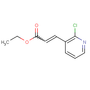 CAS No:104830-08-2 ethyl (E)-3-(2-chloropyridin-3-yl)prop-2-enoate