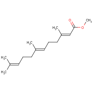 CAS No:10485-70-8 2,6,10-Dodecatrienoicacid, 3,7,11-trimethyl-, methyl ester