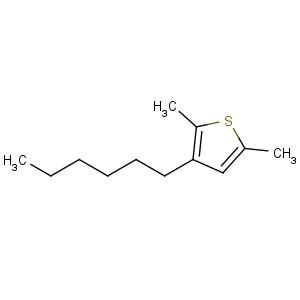 CAS No:104934-50-1 3-hexyl-2,5-dimethylthiophene