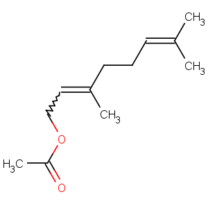 CAS No:105-87-3 [(2E)-3,7-dimethylocta-2,6-dienyl] acetate