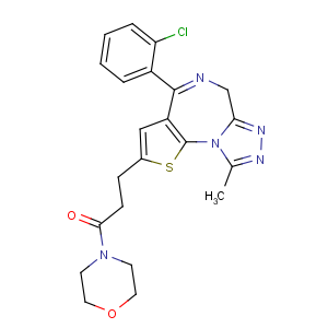 CAS No:105219-56-5 1-Propanone,3-[4-(2-chlorophenyl)-9-methyl-6H-thieno[3,2-f][1,2,4]triazolo[4,3-a][1,4]diazepin-2-yl]-1-(4-morpholinyl)-