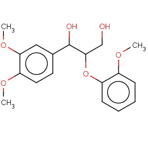 CAS No:10535-17-8 1,3-Propanediol,1-(3,4-dimethoxyphenyl)-2-(2-methoxyphenoxy)-