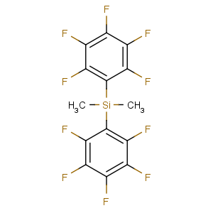 CAS No:10536-62-6 dimethyl-bis(2,3,4,5,6-pentafluorophenyl)silane
