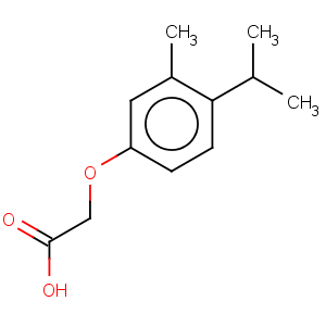 CAS No:105401-43-2 Aceticacid, 2-[3-methyl-4-(1-methylethyl)phenoxy]-