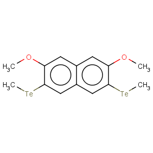 CAS No:105405-04-7 Naphthalene,2,7-dimethoxy-3,6-bis(methyltelluro)-