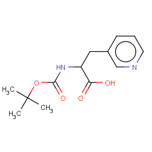 CAS No:105454-25-9 3-Pyridinepropanoicacid, a-[[(1,1-dimethylethoxy)carbonyl]amino]-(9CI)