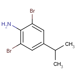 CAS No:10546-65-3 2,6-dibromo-4-propan-2-ylaniline