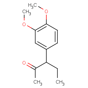 CAS No:105638-31-1 3-(3,4-dimethoxyphenyl)pentan-2-one