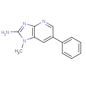 CAS No:105650-23-5 1-methyl-6-phenylimidazo[4,5-b]pyridin-2-amine
