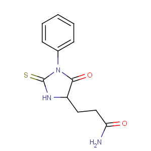 CAS No:10567-86-9 3-(5-oxo-1-phenyl-2-sulfanylideneimidazolidin-4-yl)propanamide