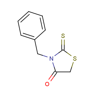 CAS No:10574-69-3 3-benzyl-2-sulfanylidene-1,3-thiazolidin-4-one