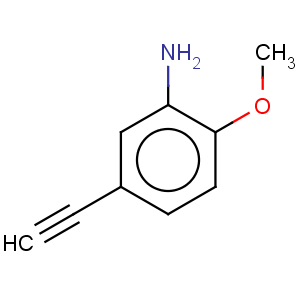 CAS No:105752-19-0 5-ETHYNYL-2-METHOXY-PHENYLAMINE