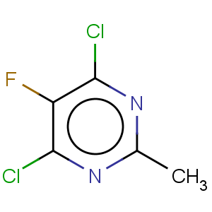 CAS No:105806-13-1 Pyrimidine, 4,6-dichloro-5-fluoro-2-methyl-
