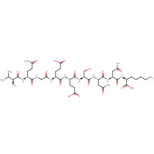 CAS No:106021-96-9 L-Lysine,L-valyl-L-glutaminylglycyl-L-a-glutamyl-L-a-glutamyl-L-seryl-L-asparaginyl-L-a-aspartyl-