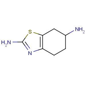 CAS No:106092-09-5 (6S)-4,5,6,7-tetrahydro-1,3-benzothiazole-2,6-diamine