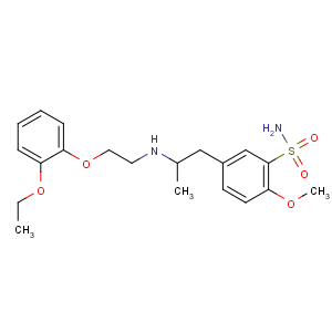 CAS No:106133-20-4 5-[(2R)-2-[2-(2-ethoxyphenoxy)ethylamino]propyl]-2-<br />methoxybenzenesulfonamide