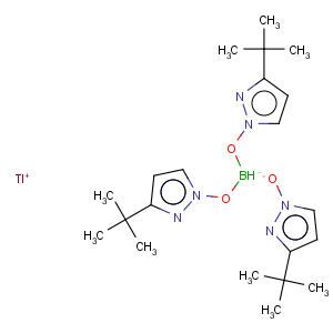 CAS No:106210-01-9 HYDROTRIS(3-TERT-BUTYLPYRAZOL-1-YL)BORATE THALLIUM SALT