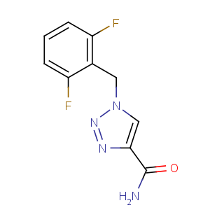 CAS No:106308-44-5 1-[(2,6-difluorophenyl)methyl]triazole-4-carboxamide
