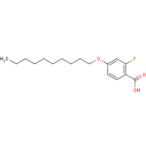 CAS No:106316-02-3 4-decoxy-2-fluorobenzoic acid