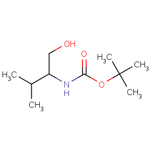 CAS No:106391-87-1 tert-butyl N-[(2R)-1-hydroxy-3-methylbutan-2-yl]carbamate