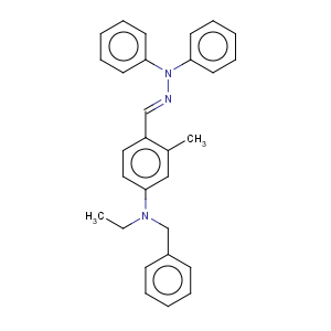CAS No:106618-38-6 2-Methyl-4-(N-ethyl-N-benzyl)aminobenzoaldehyde-1,1-diphenylhydrazone