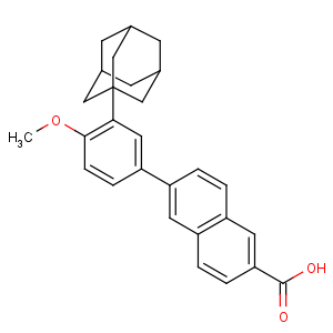 CAS No:106685-40-9 6-[3-(1-adamantyl)-4-methoxyphenyl]naphthalene-2-carboxylic acid
