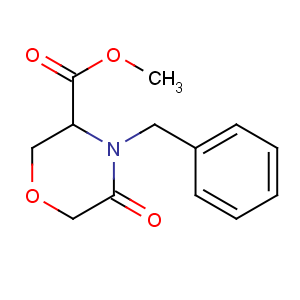 CAS No:106910-81-0 methyl 4-benzyl-5-oxomorpholine-3-carboxylate