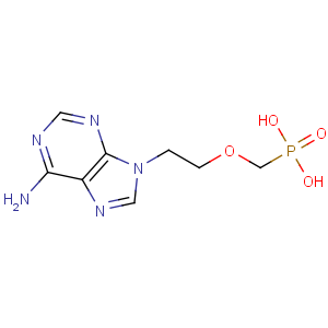 CAS No:106941-25-7 2-(6-aminopurin-9-yl)ethoxymethylphosphonic acid