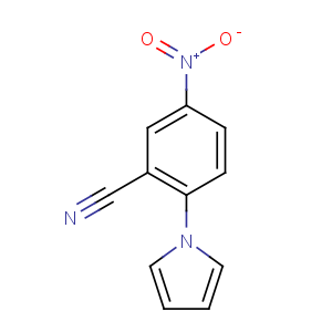 CAS No:106981-59-3 5-nitro-2-pyrrol-1-ylbenzonitrile