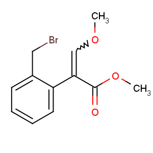 CAS No:107048-59-9 methyl 2-[2-(bromomethyl)phenyl]-3-methoxyprop-2-enoate