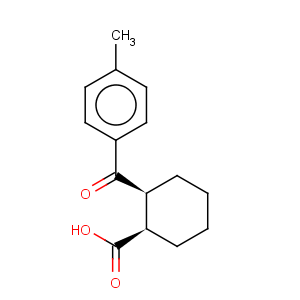 CAS No:107147-13-7 Cyclohexanecarboxylicacid, 2-(4-methylbenzoyl)-, (1R,2S)-rel-