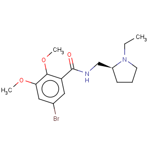 CAS No:107188-74-9 Benzamide,5-bromo-N-[[(2S)-1-ethyl-2-pyrrolidinyl]methyl]-2,3-dimethoxy-