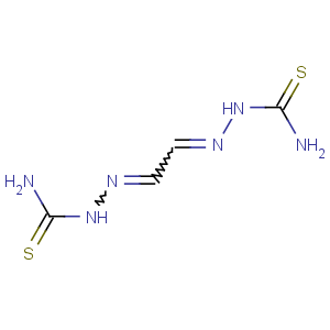 CAS No:1072-12-4 [(E)-[(2E)-2-(carbamothioylhydrazinylidene)ethylidene]amino]thiourea