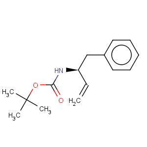 CAS No:107202-43-7 Carbamic acid,N-[(1S)-1-(phenylmethyl)-2-propen-1-yl]-, 1,1-dimethylethyl ester