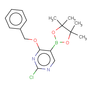 CAS No:1073354-22-9 4-benzyloxy-2-chloro-5-(4,4,5,5-tetramethyl-1,3,2-dioxaborolan-2-yl)pyrimidine