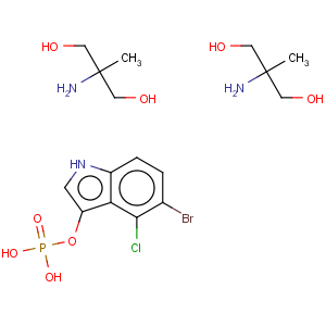 CAS No:107475-11-6 5-BROMO-4-CHLORO-3-INDOXYL PHOSPHATE, BIS(2-AMINO-2-METHYL-1,3-PROPANEDIOL) SALT