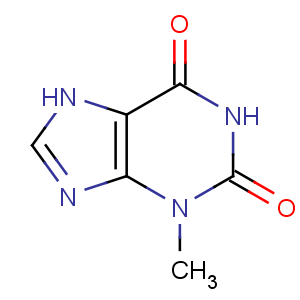 CAS No:1076-22-8 3-methyl-7H-purine-2,6-dione