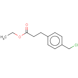 CAS No:107859-99-4 Benzenepropanoic acid,4-(chloromethyl)-, ethyl ester