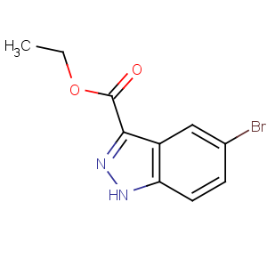 CAS No:1081-04-5 ethyl 5-bromo-1H-indazole-3-carboxylate