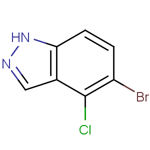 CAS No:1082041-90-4 5-bromo-4-chloro-1H-indazole