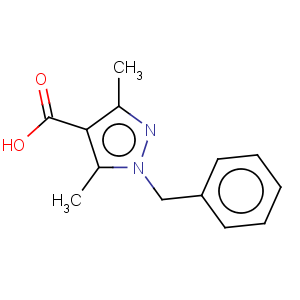 CAS No:108444-25-3 1H-Pyrazole-4-carboxylicacid, 3,5-dimethyl-1-(phenylmethyl)-