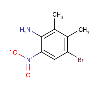 CAS No:108485-13-8 4-bromo-2,3-dimethyl-6-nitroaniline