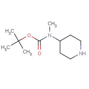 CAS No:108612-54-0 tert-butyl N-methyl-N-piperidin-4-ylcarbamate