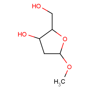 CAS No:108647-88-7 (2R,3S)-2-(hydroxymethyl)-5-methoxyoxolan-3-ol